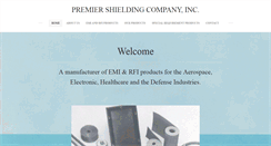 Desktop Screenshot of premiershielding.com